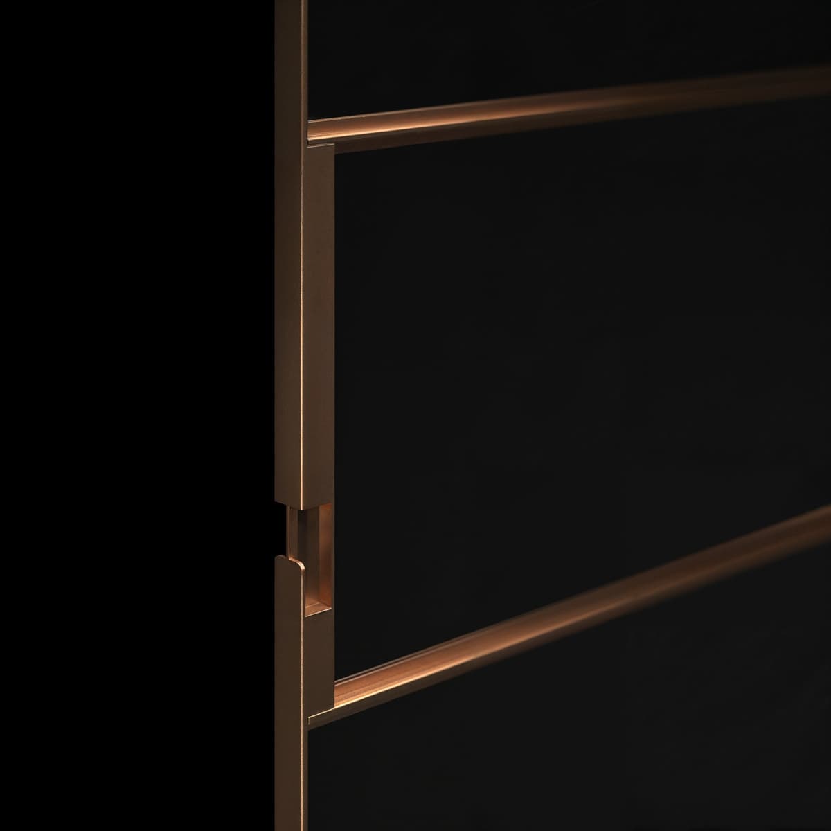 Recessed Grip - DRM-G6 for steel-glazed internal door