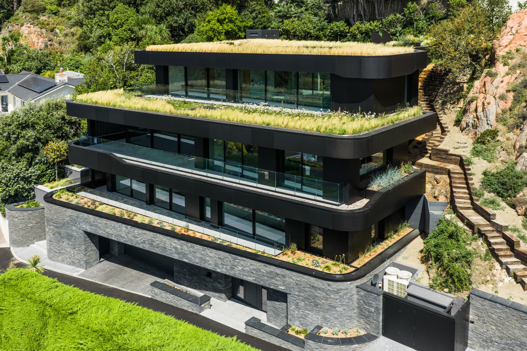 a luxury new home by Axis Mason in St. Brelade, Jersey