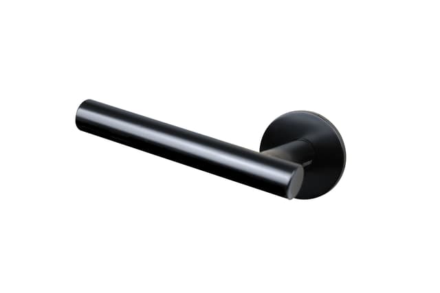 Montague lever door handle ELH1009 in a Satin PVD Black finish