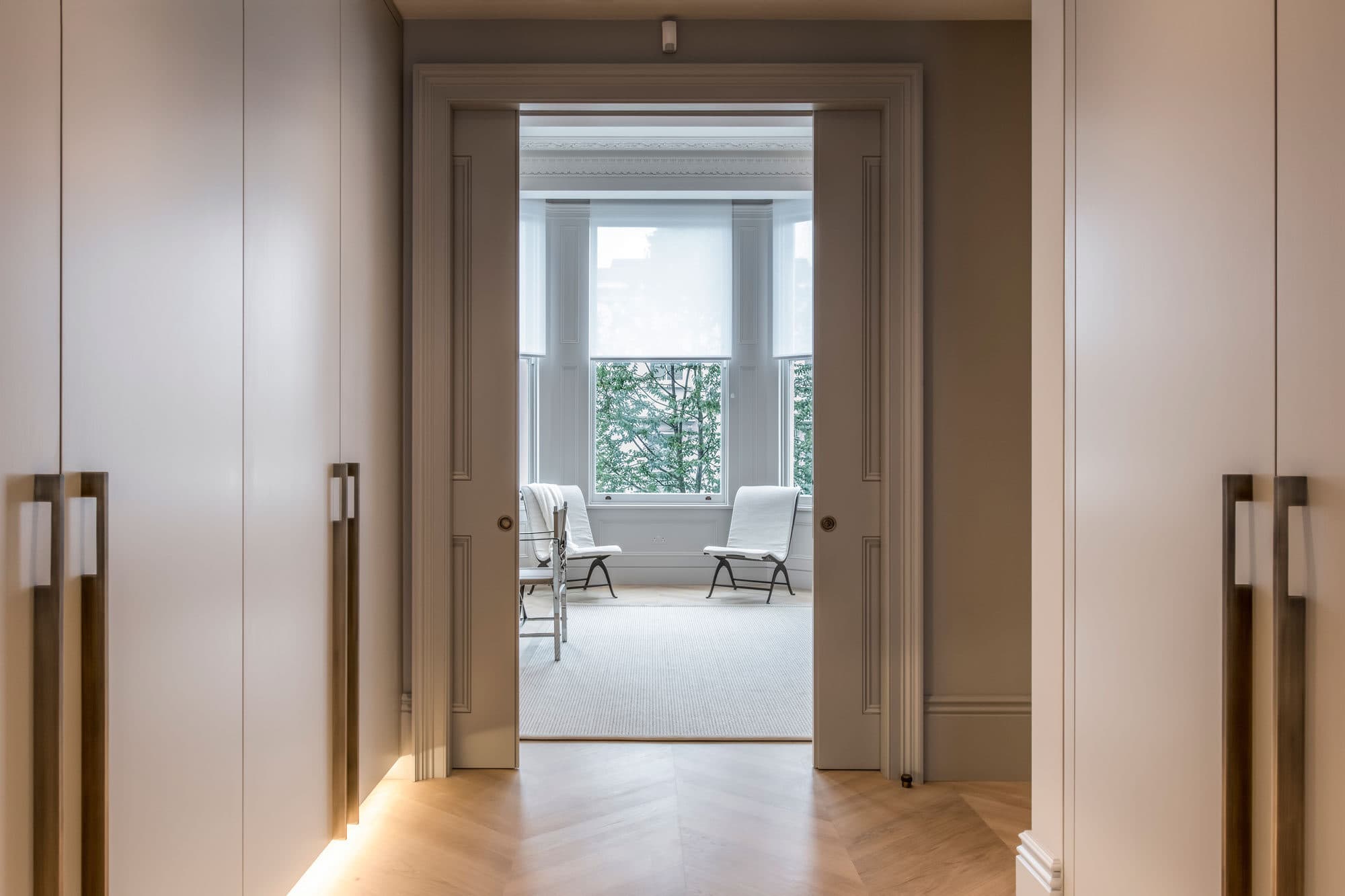 double sliding pocket doors