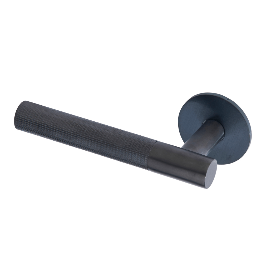 Carlyle lever handle ELH1003 in a Satin PVD Black finish