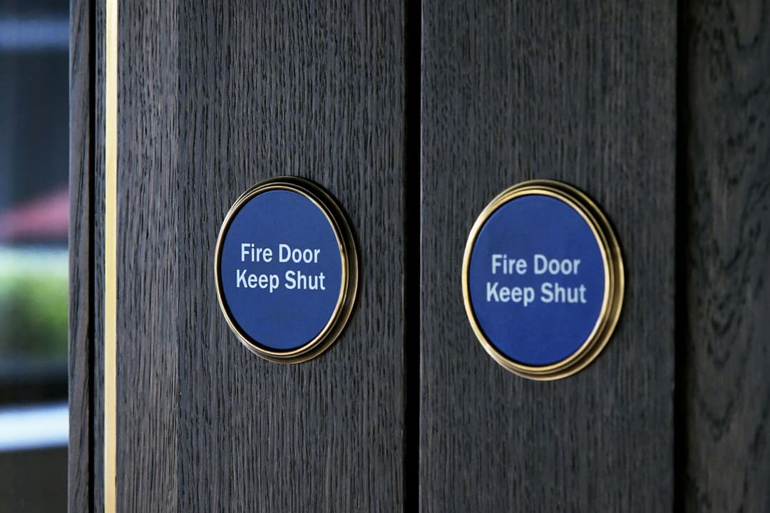 fire-rated bespoke timber doors by Envo - suitable for commercial and residential projects