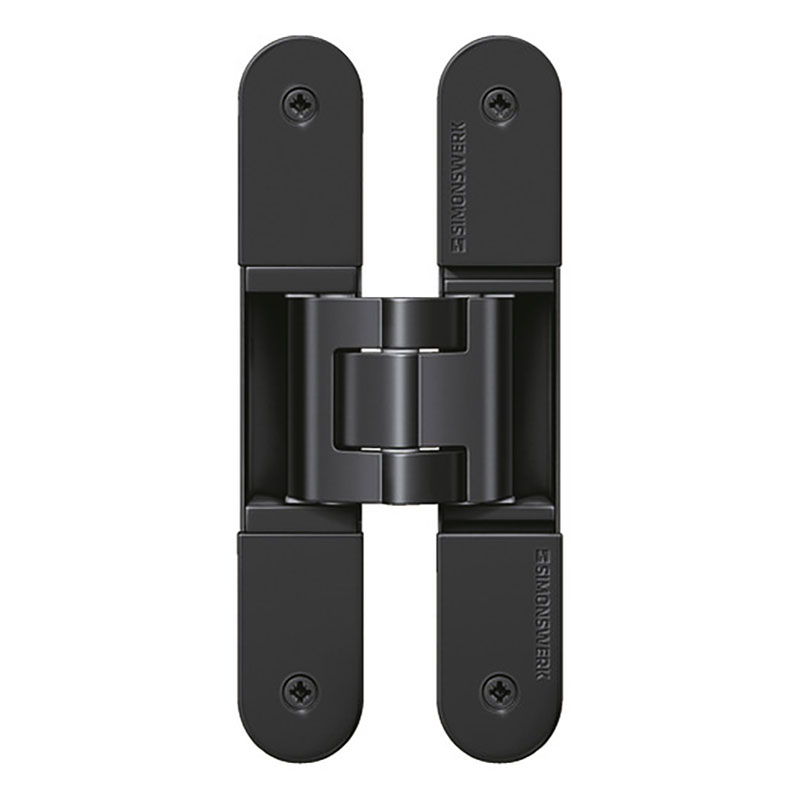 matt black 3D hinge